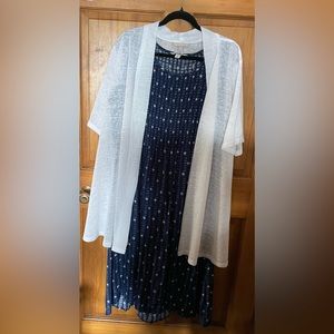 Navy Blue Maxi Dress